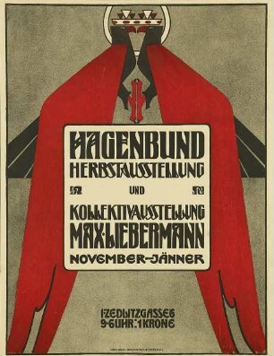 Hagenbund. Herbstausstellung und Kollektivausstellung Max Liebermann