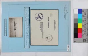 Privat-Feldpostbrief, Schiffsname/Landeinheit: Sperrbrecher 3, 2. Sperrbrecherflottille, Feldpostnr. 06554; Frankatur, Mi.-Nr.: [Keine]; Poststempel: Feldpost b 14.7.42; Nebenstempel: Feldpost-Nr. M 06554