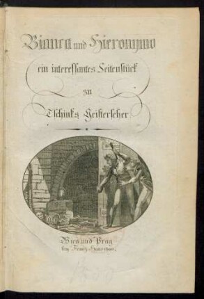 Bianca und Hieronymo : ein interessantes Seitenstück zu Tschinks Geisterseher