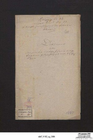 Erbpachtvertrag zwischen der Pfarrei zu Reipzig, dem Frankfurter Magistrat als Patron der dortigen Kirche und dem Mietsmann Johann Werner zu Reipzig über einige Parzellen Land in Reipzig