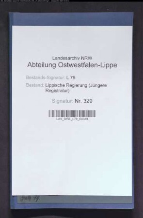 Pedelle beim Verwaltungsamt Detmold, Band 2