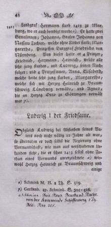 Ludwig I. der Friedsame.