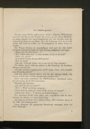 Von Malaien gerettet