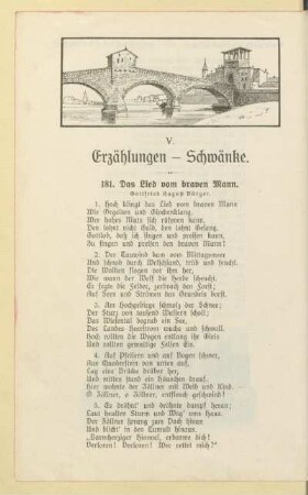 V. Erzählungen - Schwänke