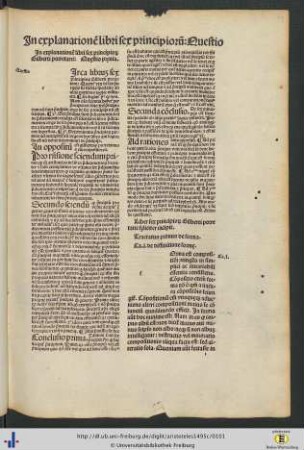 Gilberti Porretani Libri sex principiorum.
