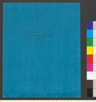 Brief von Goethe, Wolfgang Maximilian von an Goethe, Johann Wolfgang von