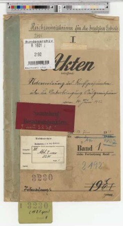 Notverordnung des Reichspräsidenten über die Unterbringung der Ausgewiesenen vom 14. Juni 1923