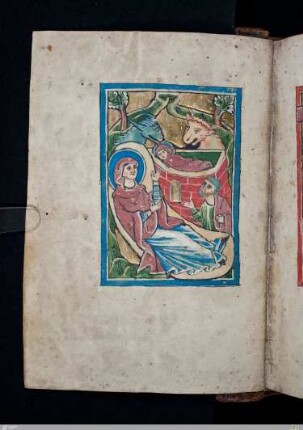 Miniatur: Jesu Geburt