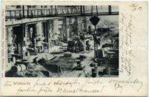 Eisengießerei in der Witkowitzer Bergbau- und Eisenhüttengesellschaft