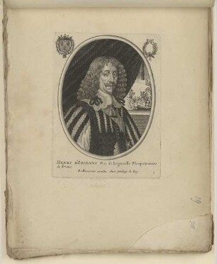 Bildnis des Henry d'Orleans