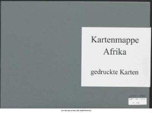 Westliche Sahara, Senegambien, Liberia, oberer Niger : 1851-1864 : Kartensammlung