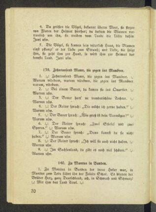 139. Zehntausend Mann, die zogen ins Manöver.
