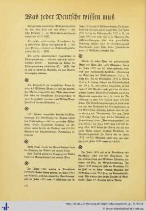 Was jeder Deutsche wissen muß.