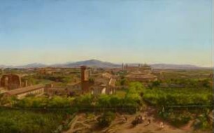 Panorama von Rom (V von V), Blick auf San Giovanni in Laterano