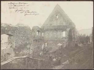 Ruine Hochburg, Patientinnen und Pflegerinnen.