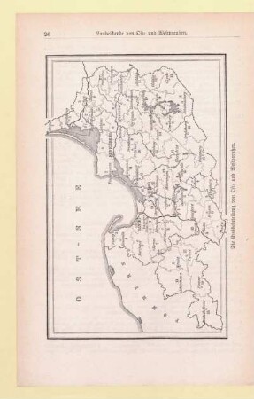 Die Kreiseinteilung von Ost- und Westpreußen