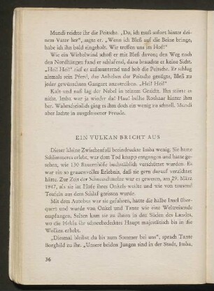 Ein Vulkan bricht aus