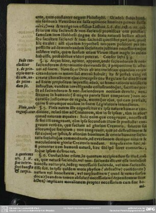 §§. 6. - 7. 2. quatenus obj. J. N. sint intrinsece bonestu & turpia