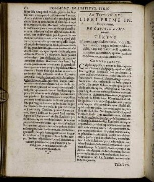 Ad Titulum XVI. - Ad Titulum XX.