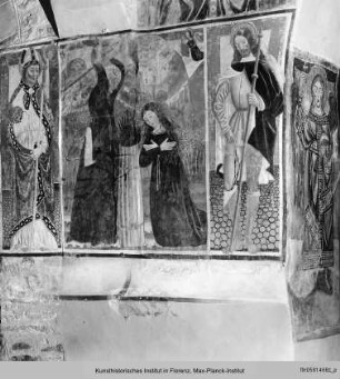 Das Martyrium der Seligen Panacea mit dem Heiligen Rochus und einem Heiligen