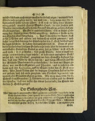 [Der Siebenzehende Satz.- Der Drey und zwantzigste Satz.]