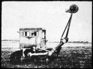 Grabenräummaschine D-490 (UdSSR) Anbaugerät Grabenfräse
