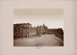 Hauptbahnhof, Osnabrück: Ansicht mit Vorplatz