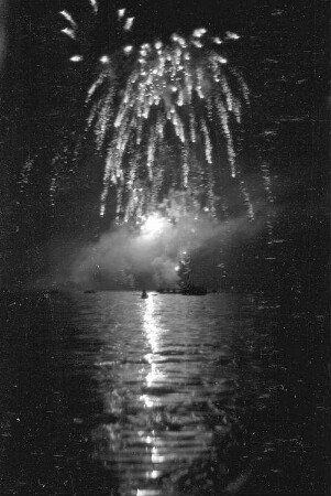 Wallhausen: am Bodensee; Feuerwerk des Seenachtfestes