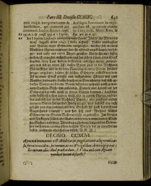 Decisio CCXCVI. - Decisio CCC.