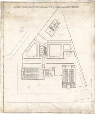 Billing, Hermann; Rheinfelden (Baden-Württemberg); Ev. Kirche - Grundriss EG
