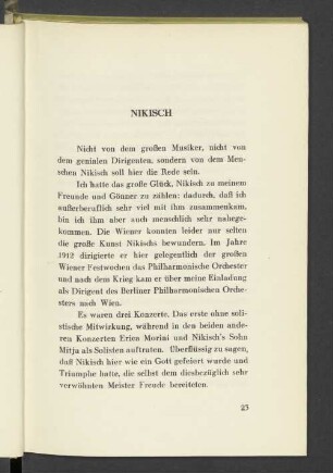 Nikisch