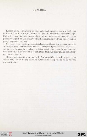 Od autora