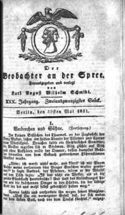 22. Stueck, 30. Mai 1831
