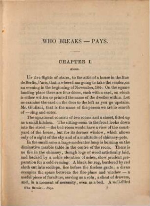 Who breaks - pays : (Italian proverb)