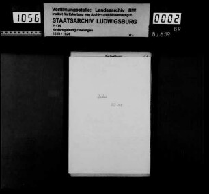 Allmandverteilung in den Teilgemeinden Pfersbach und Wetzgau, Gde. Großdeinbach