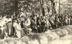 Gedenkfeier in Panschwitz-Kuckau : Swjatočnosć na česć Jakuba Barta-Ćišinskeho w Lipju w Pančicach Kukowje