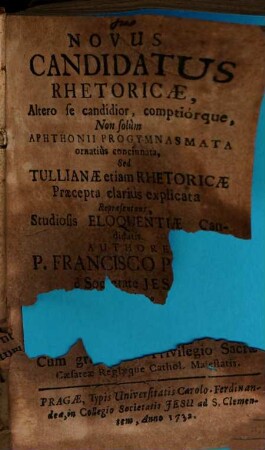 Novus Candidatus Rhetoricae