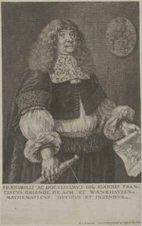 Bildnis des Ioannes Franciscus Griendl