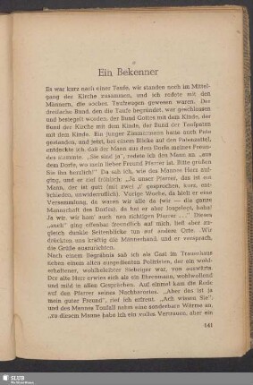 Ein Bekenner