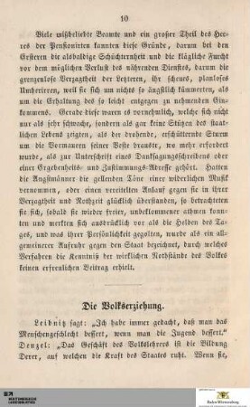 Die Volkserziehung