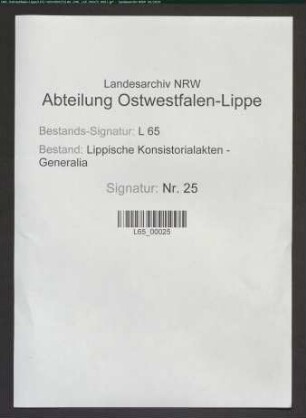 Konsistorial-Bedienstete: Konsistorialsekretariat und -sekretäre