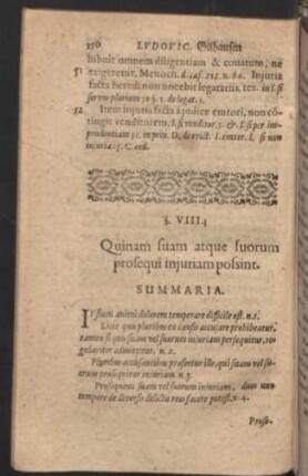 §. VIII. Quinam suam atque suorum prosequi injuriam possint.