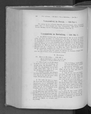 Versammlung zu Marienburg. - 1398 Mai 1.