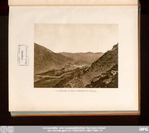 5. Fabrikanlage von Kabul im Einschnitt der Felsberge.