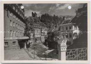 Monschau, Idyllischer Winkel und Befestigungsanlage Haller