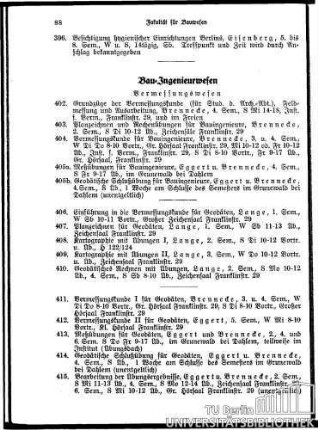 Bau-Ingenieurwesen