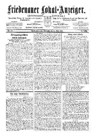 Nr. 116, 19.05.1915