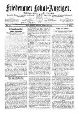 Nr. 116, 19.05.1915