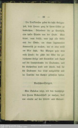 Ausschweifungen