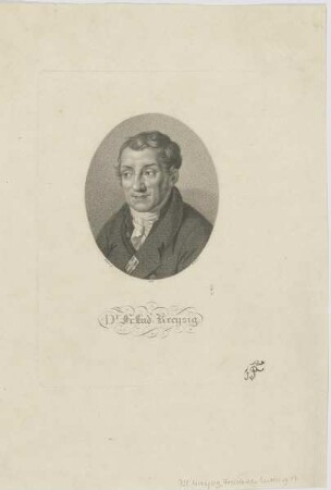 Bildnis des Fr. Lud. Kreysig